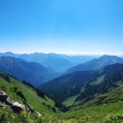 Fototapeta premium summer montain