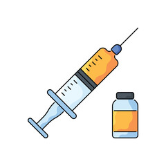 Vaccine vector icon