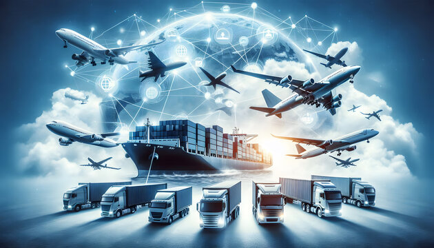 ntegrated multimodal transportation network for global supply chain optimization