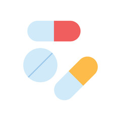 Pills vector icon