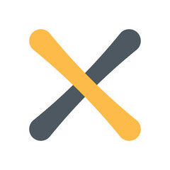 Tongue depressor vector icon