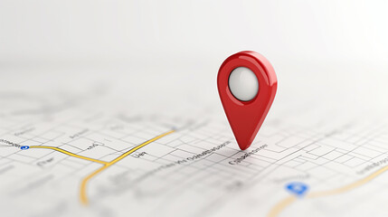 Map pin place marker icon for web 