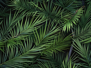 green leaves,Ai generated 