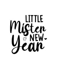 Naklejka premium Happy New Year Clipart Bundle, 2024 Pink New Year's Eve Party Graphics in PNG and SVG, Food, Firework Illustrations for card making