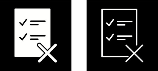 Fake List Vector Icon © Malik Grafix