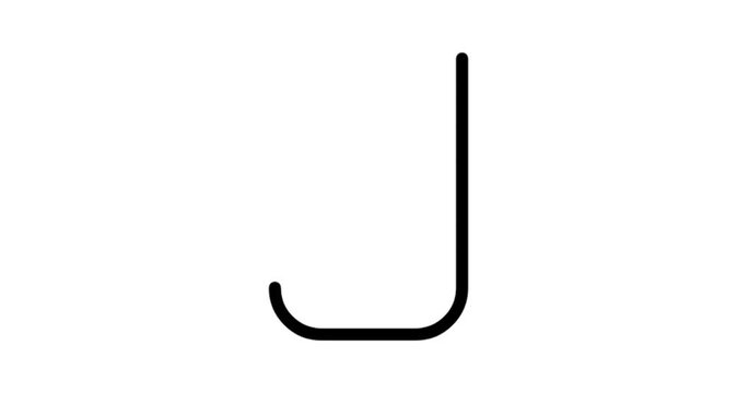 fishing hook vector illustration