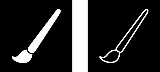 Paint Brush Vector Icon