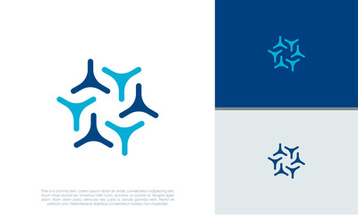 Human Resources Consulting Company, Global Community Logo.	