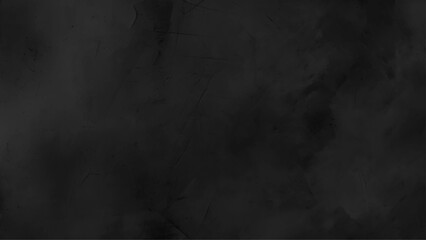 Obraz premium Elegant black background vector illustration with vintage distressed grunge texture. Art black concrete stone texture for background in black.