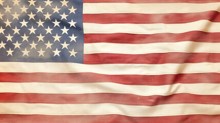 Fototapeta premium usa flag card 