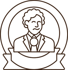 Nobel Prize Day  background design