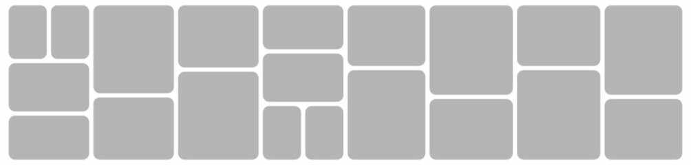 comics page grid layout abstract photo frames and digital photo wall template