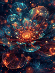 Fototapeta premium flower vivid color