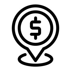 Money location icon