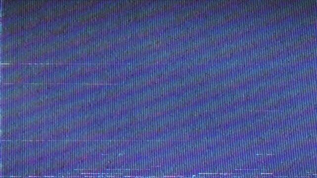 Television Color Lines Textures. Retro Look. TV Screen Overlay. Video Effect.