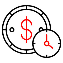 Time is Money Dual Tone