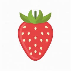 Fototapeta premium Vector illustration of strawberry