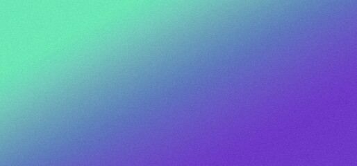 Mint green and purple color gradient background featuring a grainy texture, perfect for vibrant banners, posters, and designs