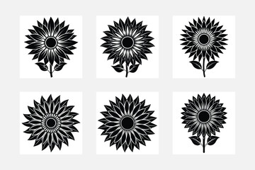 Lovely Sunflower Silhouette Designs to Elevate Decor
