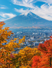 Fototapeta premium mount moiwa