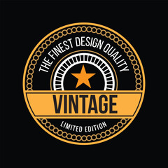 vintage t shirt design vector