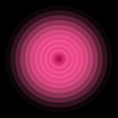 Circle halftone background. Pink color circle with opacity vector design
