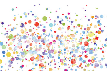 Light multicolor background, colorful vector texture with circles. Splash effect banner. Glitter silver dot abstract illustration with blurred drops of rain. Pattern for web page, banner,poster, card