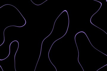 2d topographical contour abstract rounded shapes on dark background