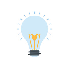 Light Bulb vector icon