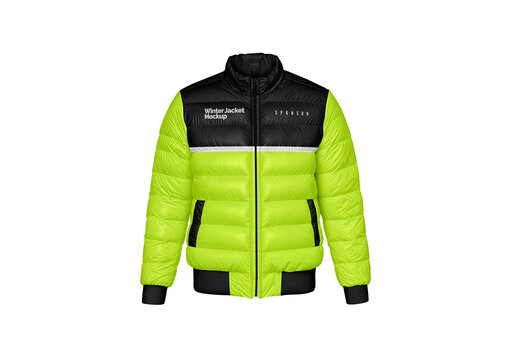 Down Jacket Mockup