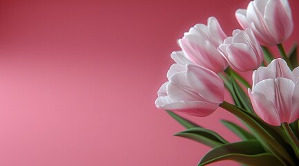 pink tulips