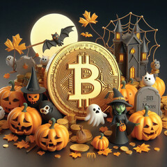 Halloween, the spring season, is full of maple leaves, pumpkins, witches, haunted castles, and the ever-growing Bitcoin.