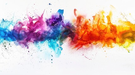 Fototapeta premium Abstract color splash background