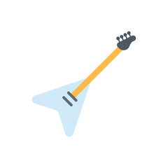 Electric guitar vector icon