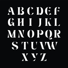 Vintage sport font in american style for football, baseball or basketball logos and t-shirt. Athletic department typeface, varsity style font. Vector