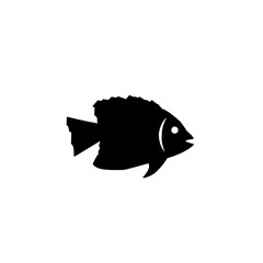 fish silhouette icon