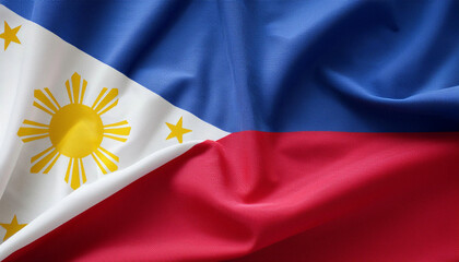 Simple wavy background for the Philippine flag