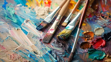 national art day background concept