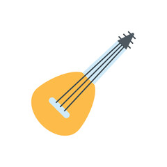 Lute vector icon