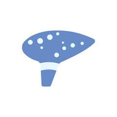 Ocarina  vector icon