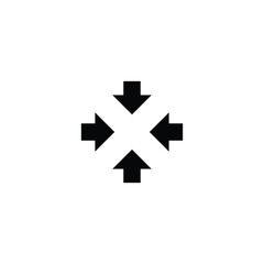 Size icon vector design trendy