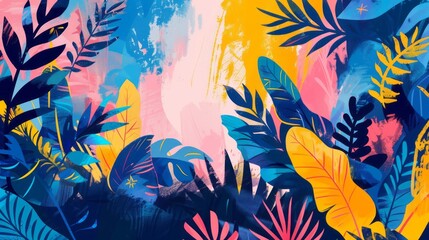 national art day background concept