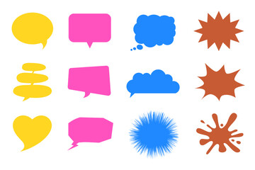 speech bubbles