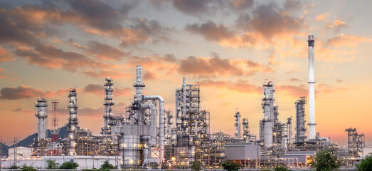 Oil and Gas Industrial zone,The equipment of oil refining,Close-up of industrial pipelines of an...