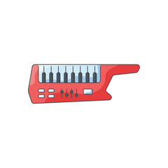 Keytar vector icon