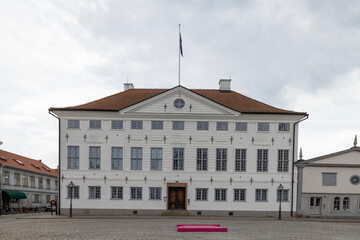 Kalmar   town hall at Stortorget was built 1684–1690 and is unique among Swedish town halls because of its rich, unusual architecture and because it has been preserved in its original condition © Gunnar E Nilsen