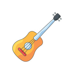 Ukulele vector icon