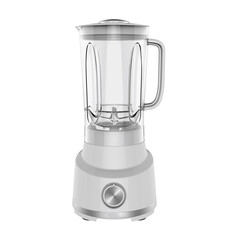 3D rendering blender with a transparent background