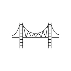 Bosphorus Bridge  vector icon