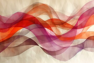 Abstract digital art with neon lines and shapes 
